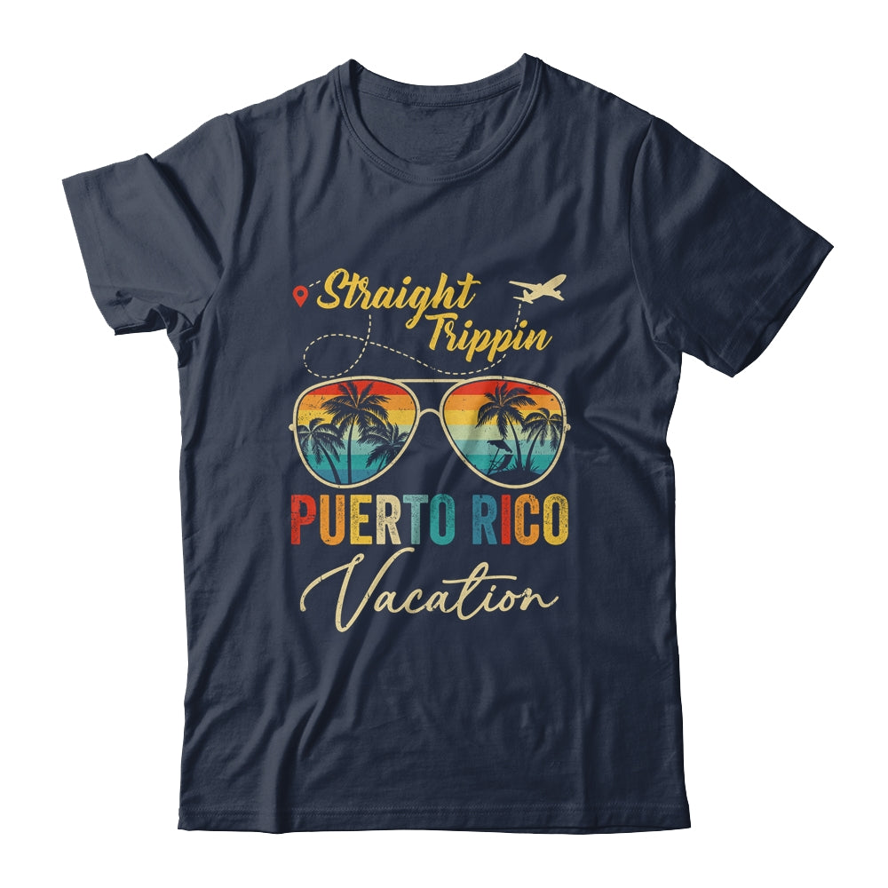 Straight Trippin Puerto Rico Vacation 2024 Family Summer Shirt & Tank Top | siriusteestore