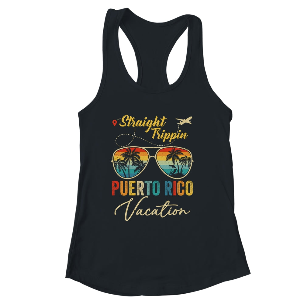 Straight Trippin Puerto Rico Vacation 2024 Family Summer Shirt & Tank Top | siriusteestore