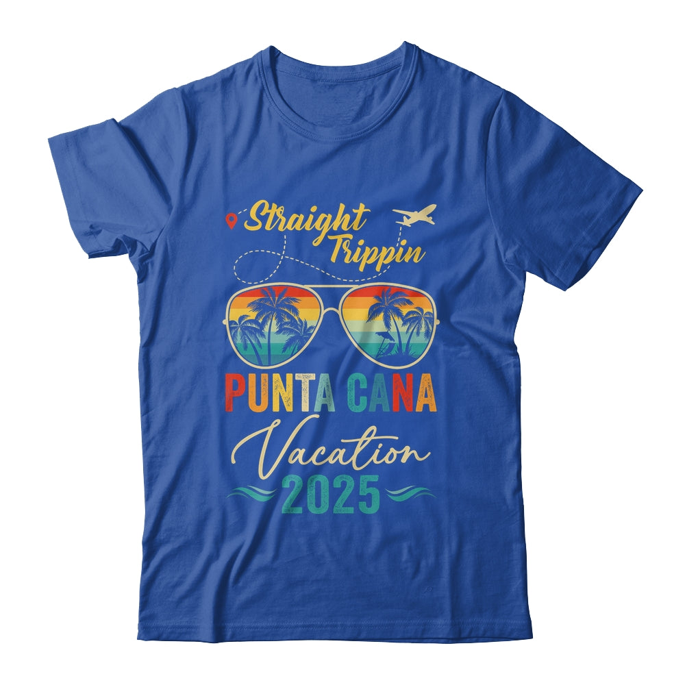 Straight Trippin Punta Cana 2025 Family Summer Vacation Shirt & Tank Top | siriusteestore