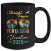 Straight Trippin Punta Cana 2025 Family Summer Vacation Mug | siriusteestore
