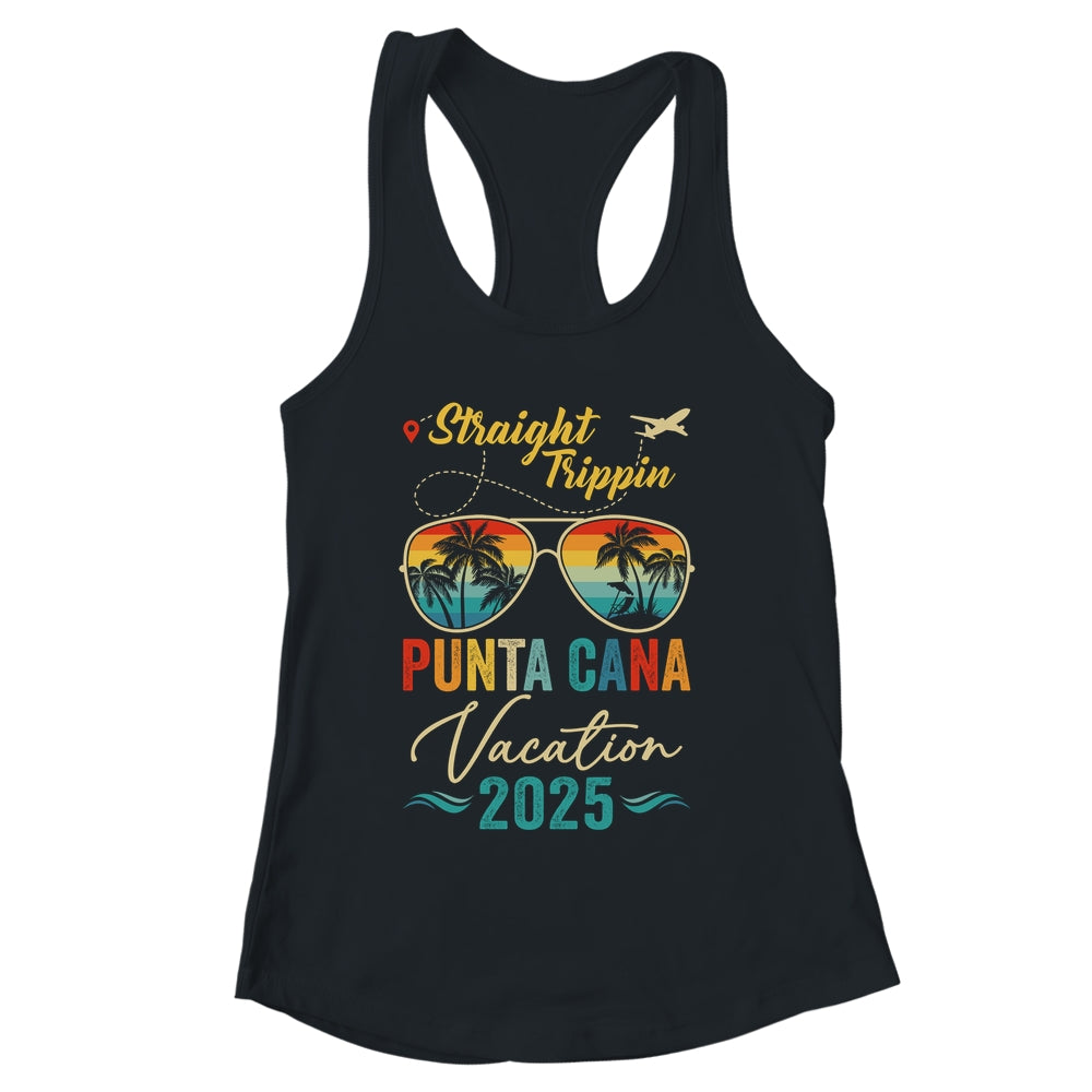 Straight Trippin Punta Cana 2025 Family Summer Vacation Shirt & Tank Top | siriusteestore