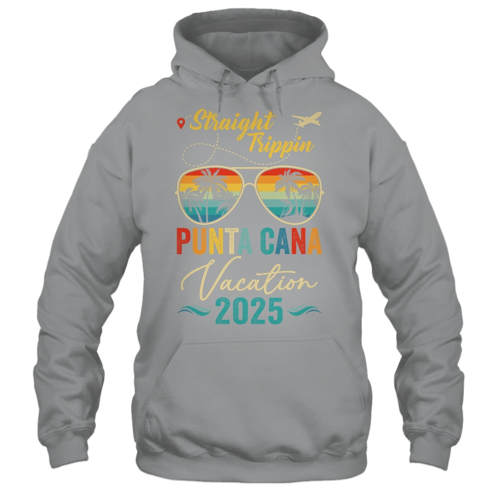 Straight Trippin Punta Cana 2025 Family Summer Vacation Shirt & Tank Top | siriusteestore