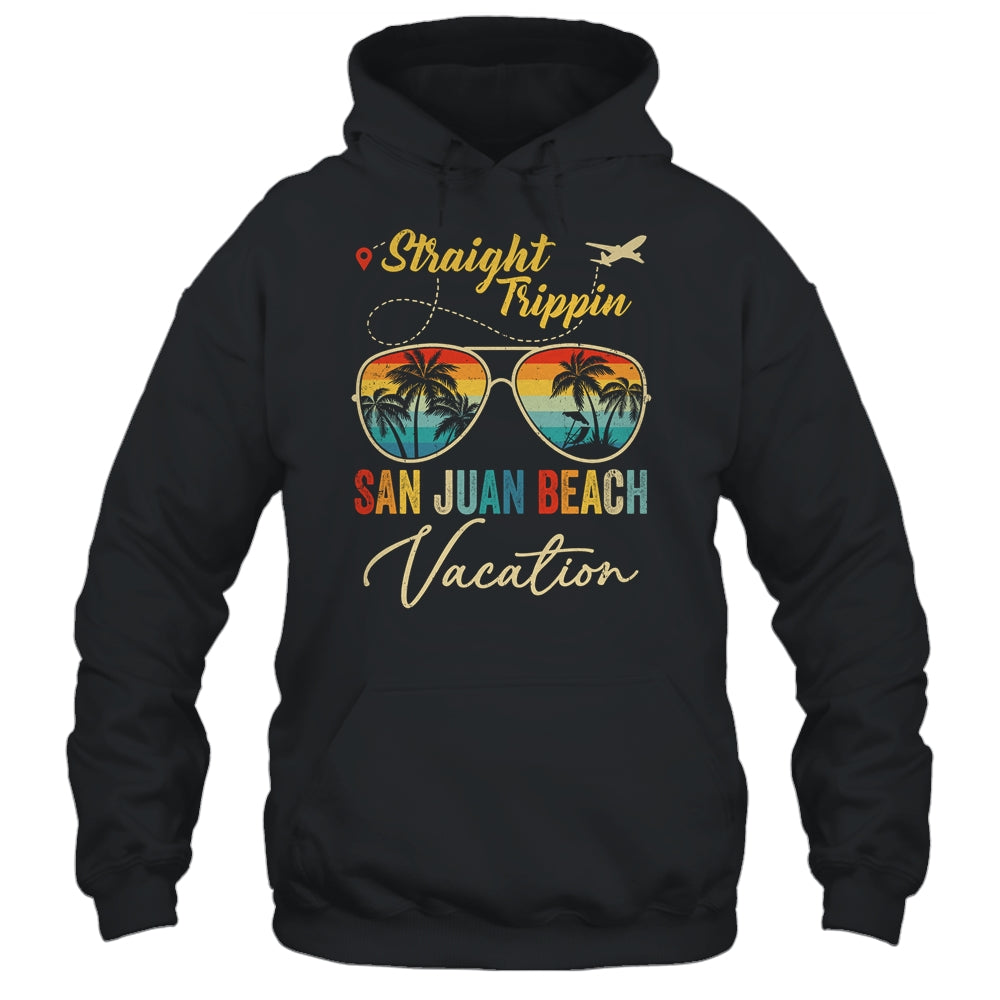 Straight Trippin San Juan Beach Vacation 2024 Family Summer Shirt & Tank Top | siriusteestore