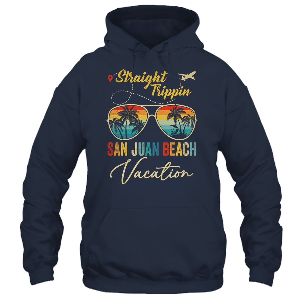 Straight Trippin San Juan Beach Vacation 2024 Family Summer Shirt & Tank Top | siriusteestore