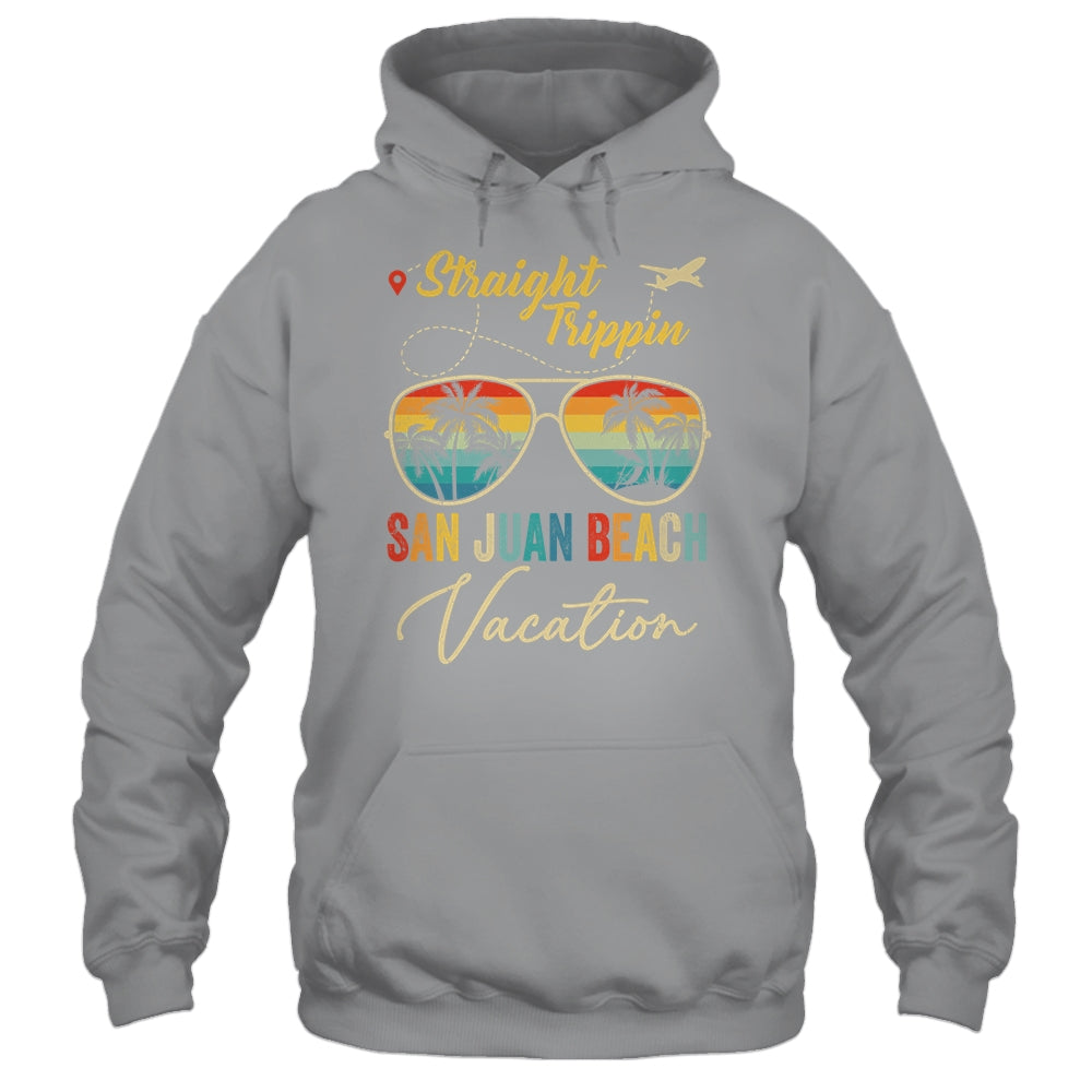 Straight Trippin San Juan Beach Vacation 2024 Family Summer Shirt & Tank Top | siriusteestore