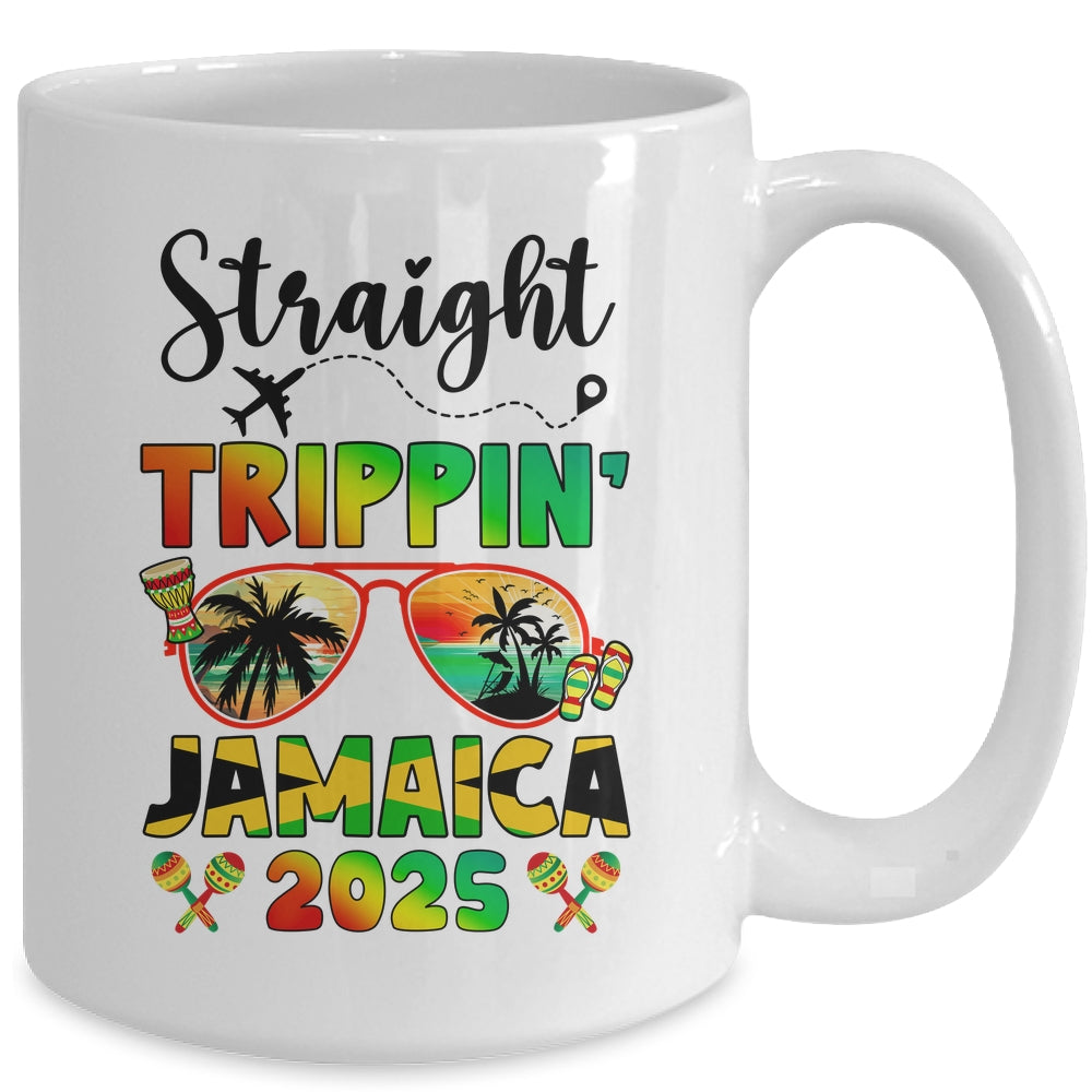 Straight Tripping Jamaica 2025 Family Vacation Matching Mug | siriusteestore