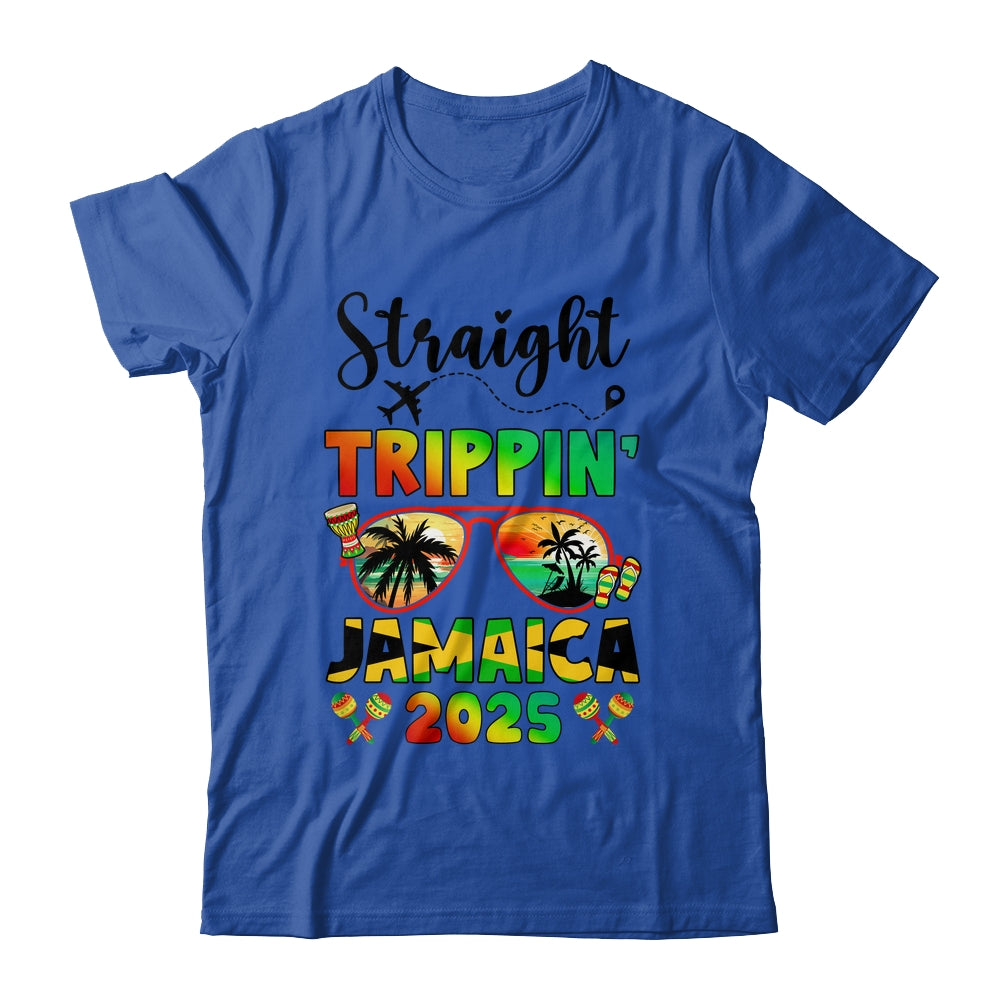 Straight Tripping Jamaica 2025 Family Vacation Matching Shirt & Tank Top | siriusteestore
