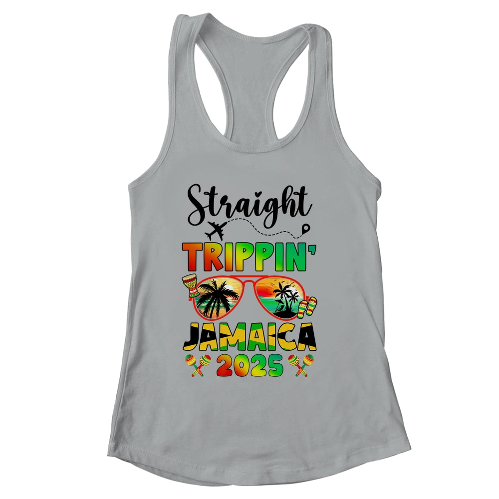 Straight Tripping Jamaica 2025 Family Vacation Matching Shirt & Tank Top | siriusteestore