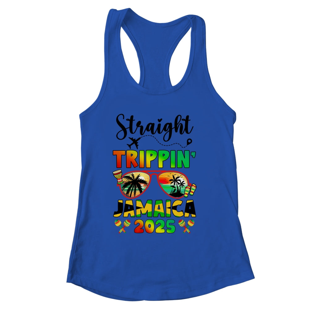 Straight Tripping Jamaica 2025 Family Vacation Matching Shirt & Tank Top | siriusteestore