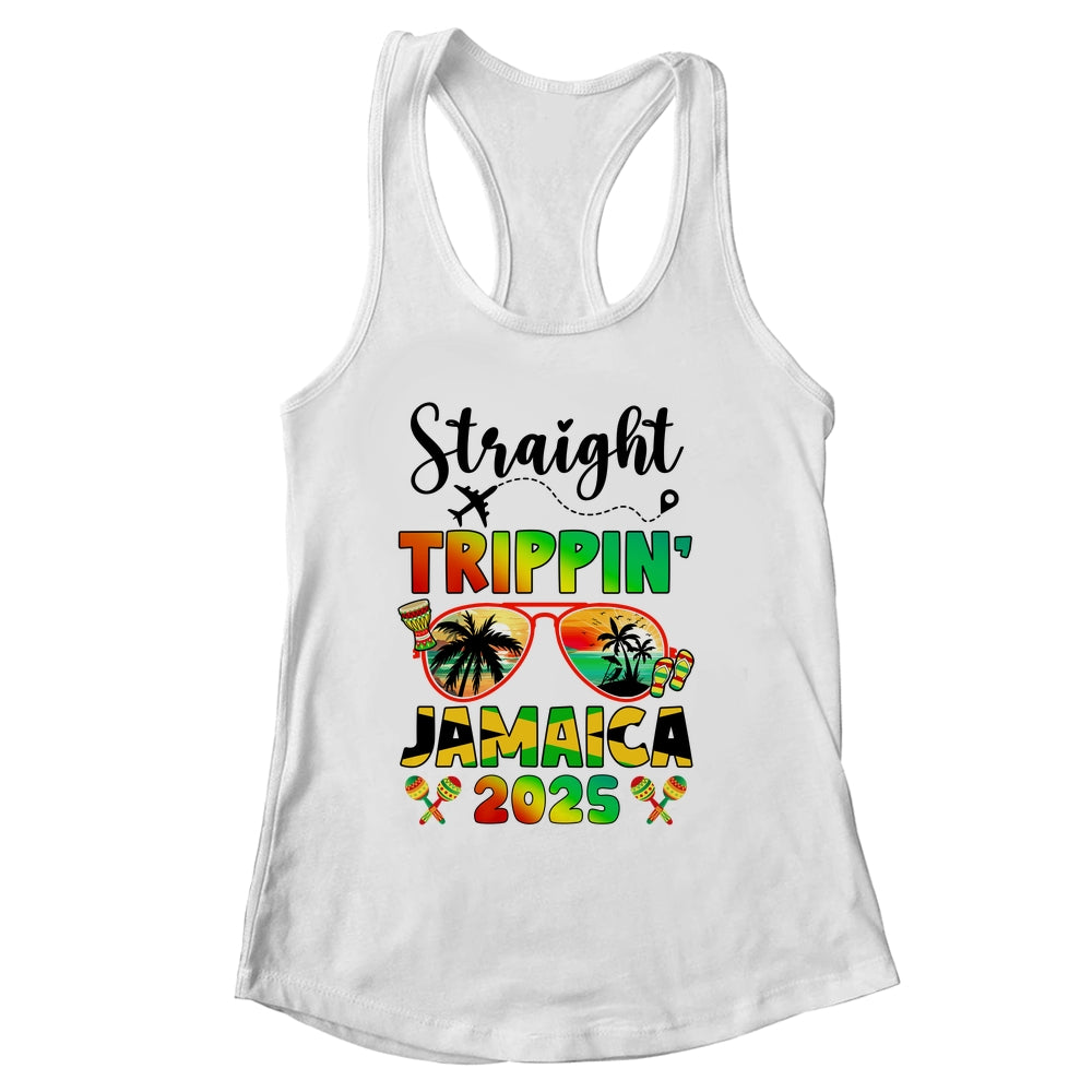 Straight Tripping Jamaica 2025 Family Vacation Matching Shirt & Tank Top | siriusteestore