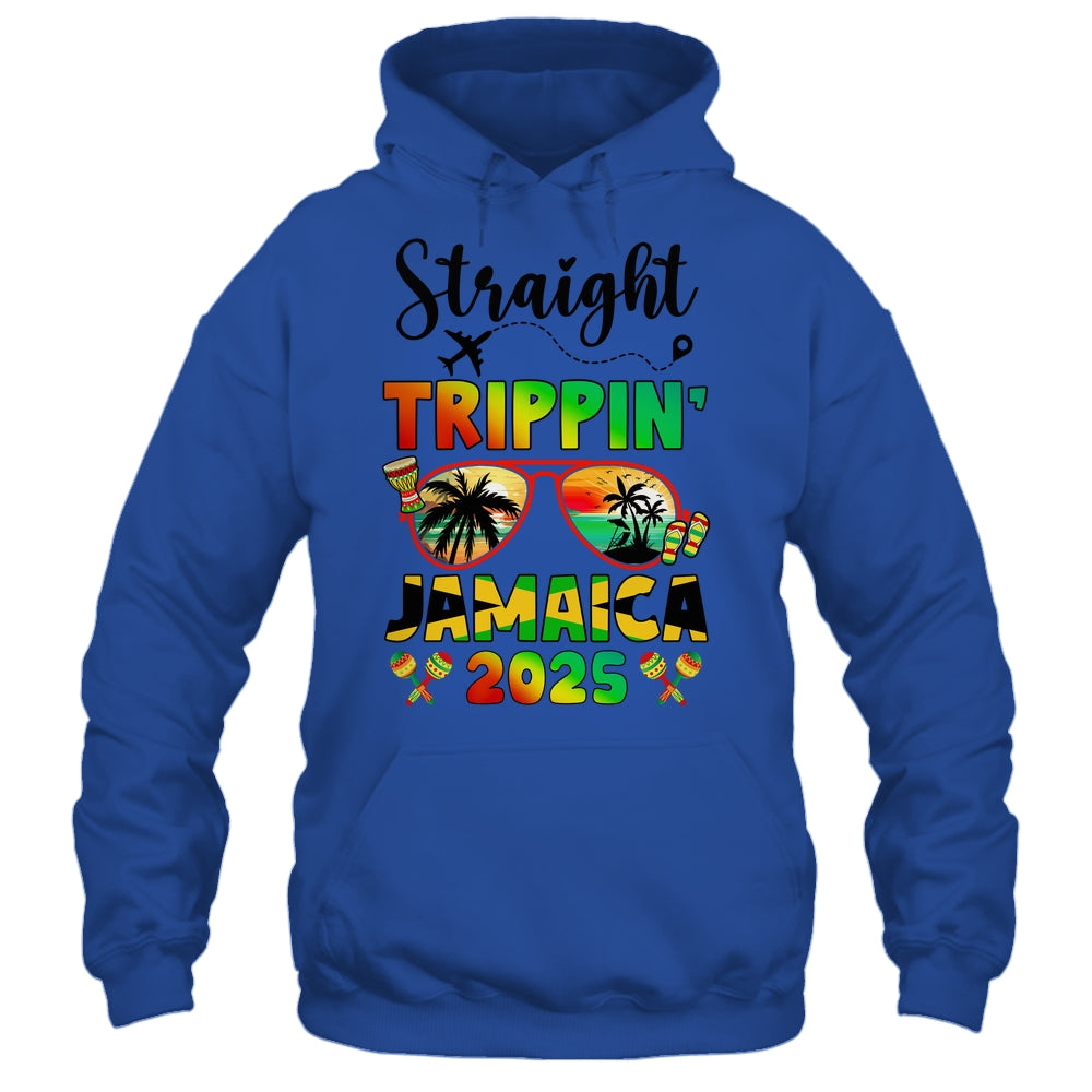 Straight Tripping Jamaica 2025 Family Vacation Matching Shirt & Tank Top | siriusteestore