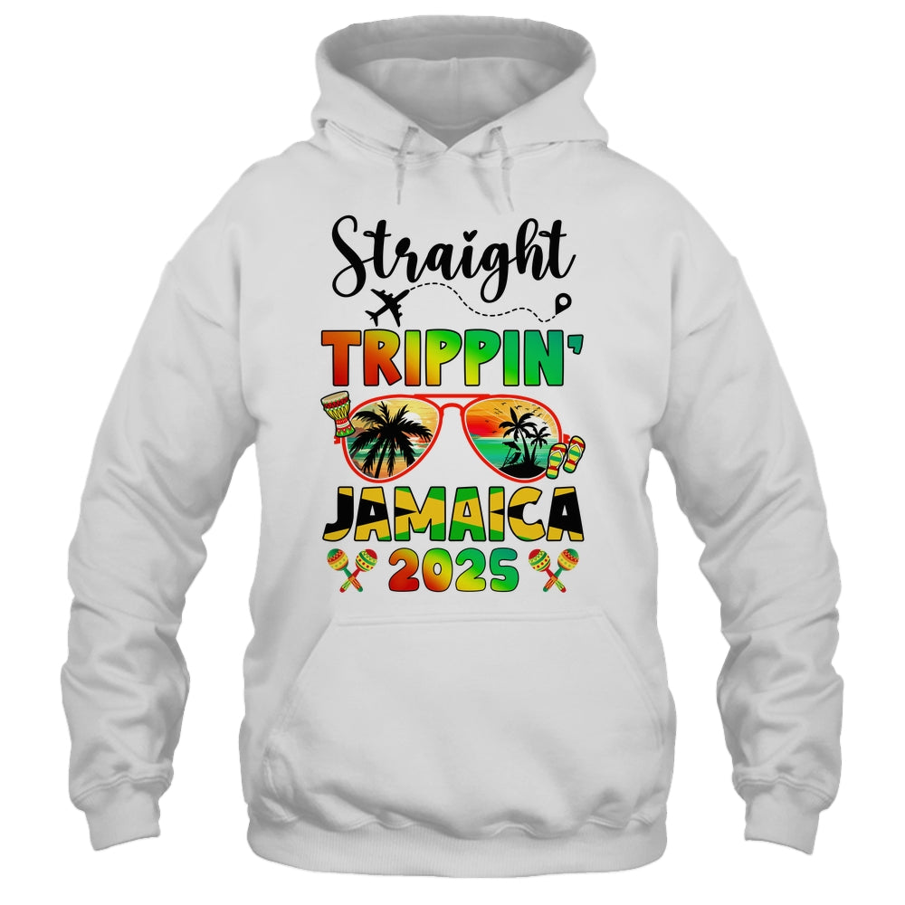 Straight Tripping Jamaica 2025 Family Vacation Matching Shirt & Tank Top | siriusteestore