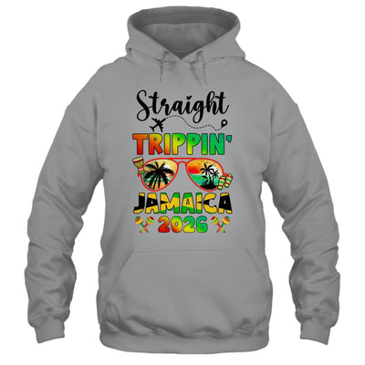 Straight Tripping Jamaica 2026 Family Vacation Matching Shirt & Tank Top | siriusteestore