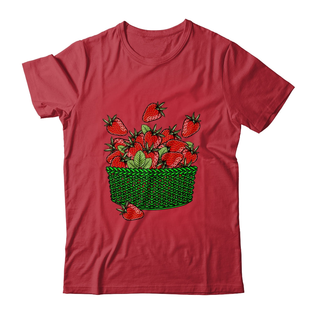 Strawberry Foodie Garden Fruit Festival Strawberries Lovers Shirt & Hoodie | siriusteestore