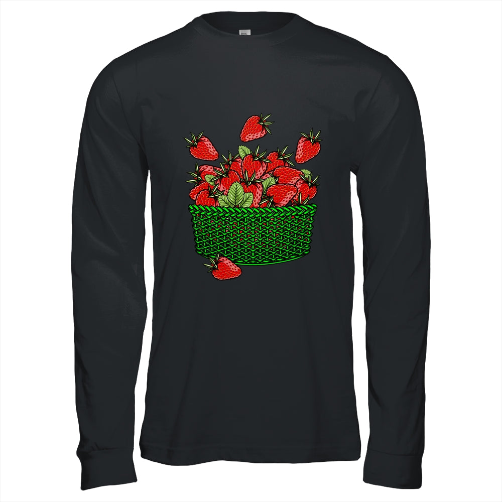 Strawberry Foodie Garden Fruit Festival Strawberries Lovers Shirt & Hoodie | siriusteestore