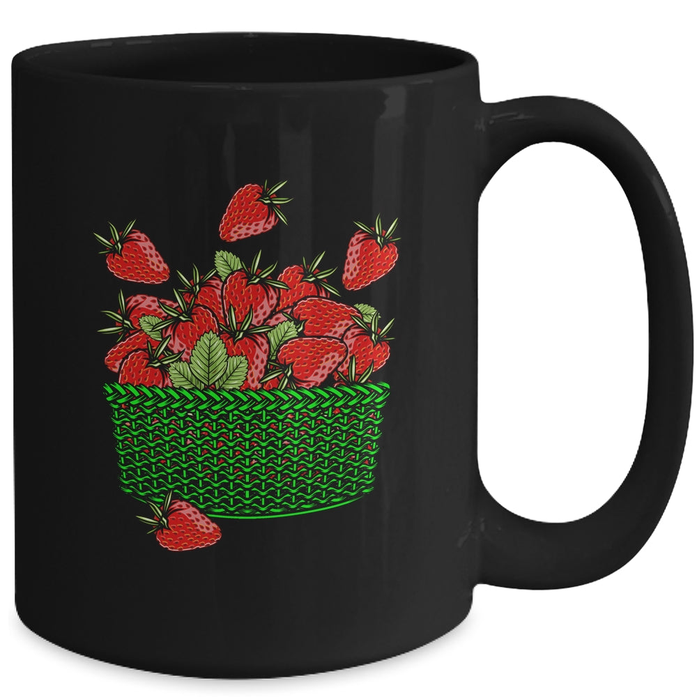 Strawberry Foodie Garden Fruit Festival Strawberries Lovers Mug | siriusteestore