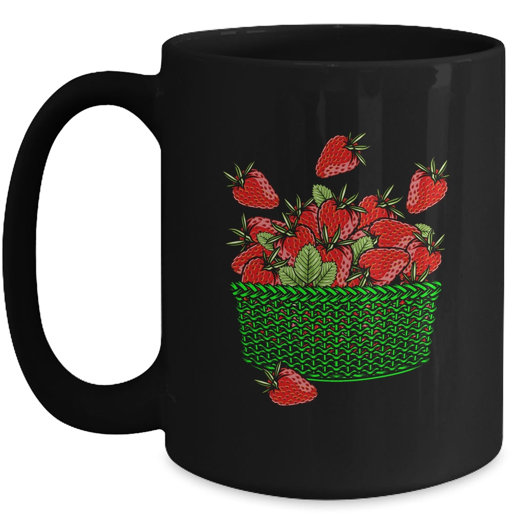 Strawberry Foodie Garden Fruit Festival Strawberries Lovers Mug | siriusteestore