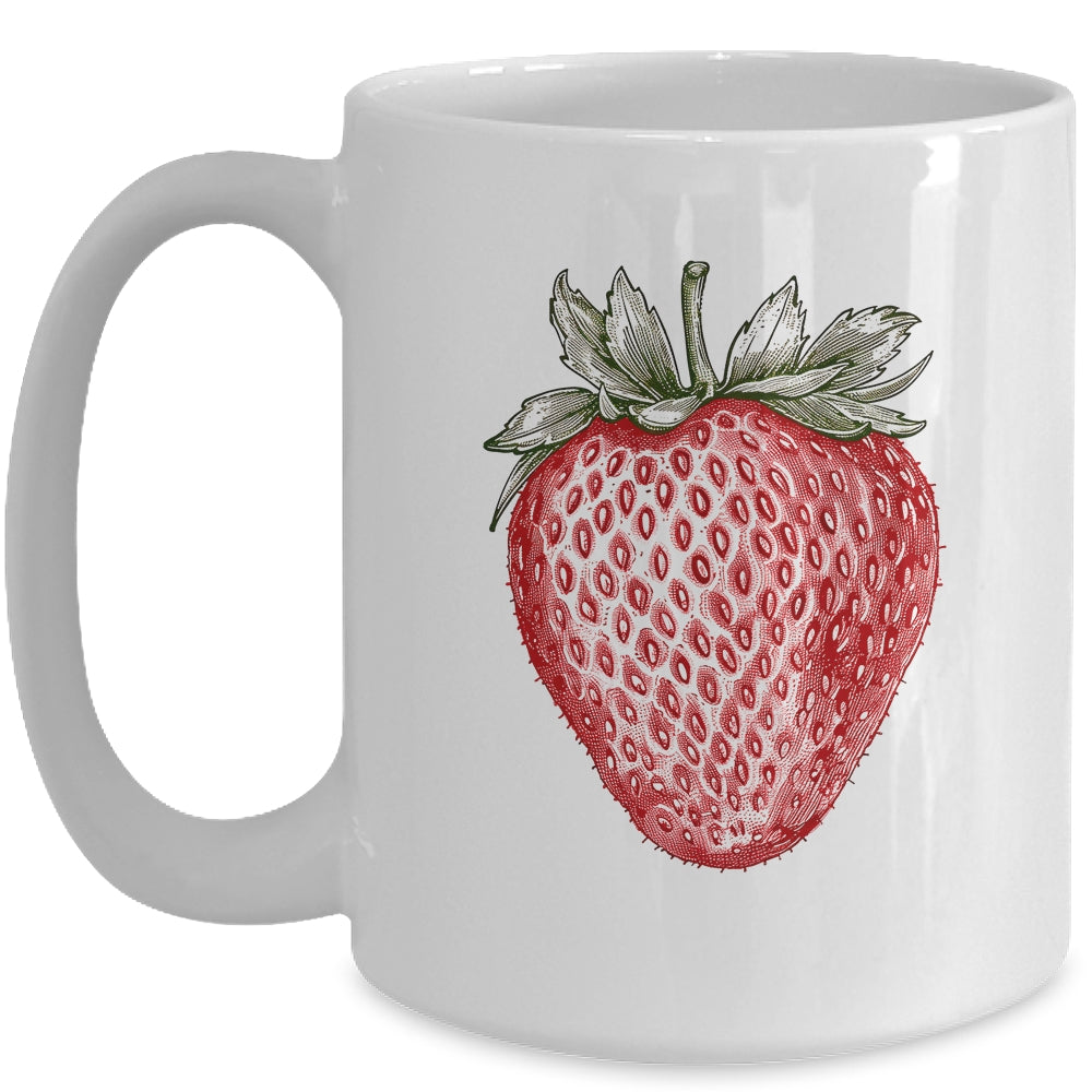 Strawberry Fruit Festival Vintage Strawberry Lovers Graphics Mug | siriusteestore