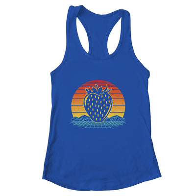 Strawberry Fruit Lover Retro Vintage 80s Style Men Women Shirt & Tank Top | siriusteestore