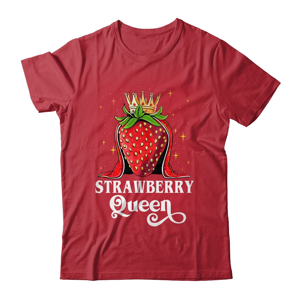 Strawberry Queen For Berry Fruits Strawberries Lovers Women Shirt & Tank Top | siriusteestore