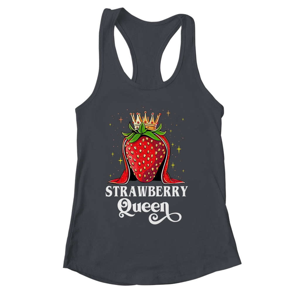 Strawberry Queen For Berry Fruits Strawberries Lovers Women Shirt & Tank Top | siriusteestore