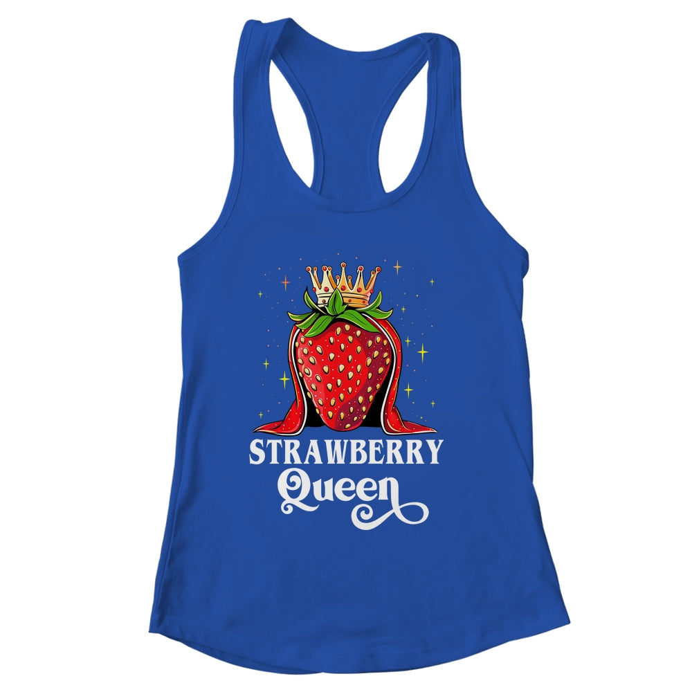 Strawberry Queen For Berry Fruits Strawberries Lovers Women Shirt & Tank Top | siriusteestore