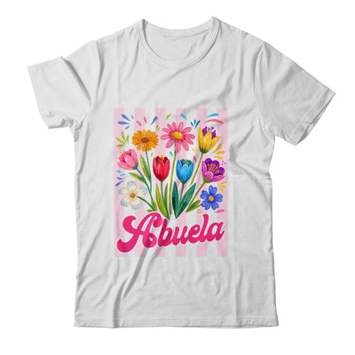 Striped Abuela Wildflowers Coquette Bow Floral Mothers Day Shirt & Tank Top | siriusteestore