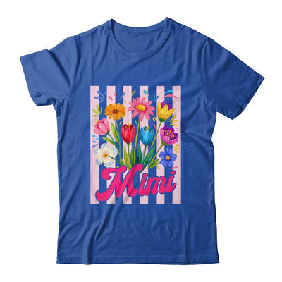 Striped Mimi Wildflowers Coquette Bow Floral Mothers Day Shirt & Tank Top | siriusteestore
