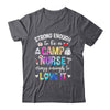 Strong Enough To Be A Camp Nurse Camp Nursing Summer Camping Shirt & Tank Top | siriusteestore