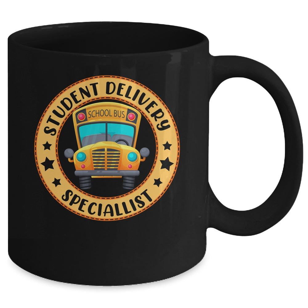 Student Delivery Specialist Funny School Bus Driver Driving Mug | siriusteestore