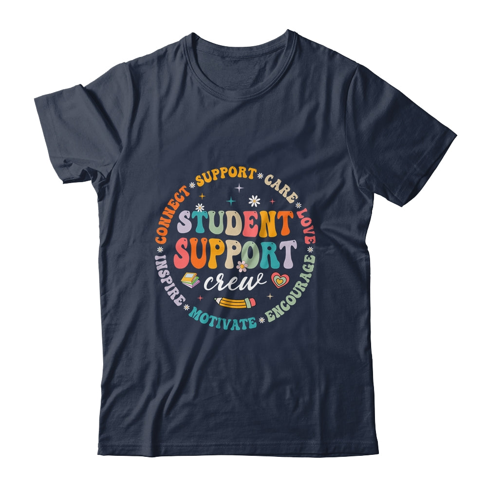 Student Support Crew School Counselor Student Services Squad Shirt & Hoodie | siriusteestore