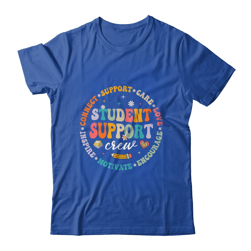 Student Support Crew School Counselor Student Services Squad Shirt & Hoodie | siriusteestore
