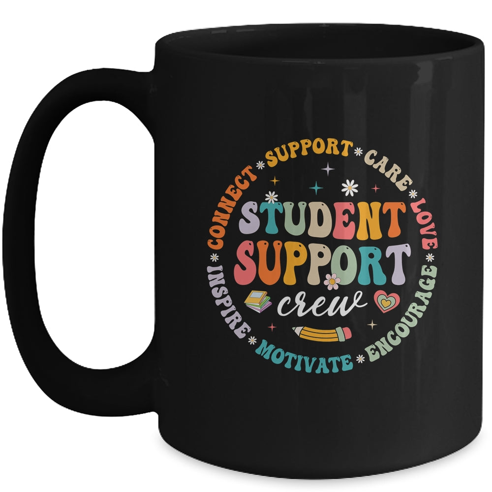 Student Support Crew School Counselor Student Services Squad Mug | siriusteestore