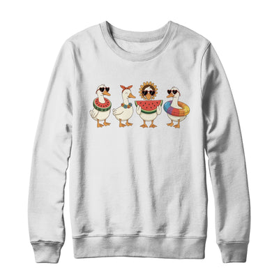 Summer Goose Hello Summer Vibes Goose Lover Beach Vacation Shirt & Sweatshirt | siriusteestore