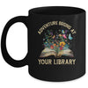 Summer Reading 2024 Vintage Adventure Begins At Your Library Mug | siriusteestore