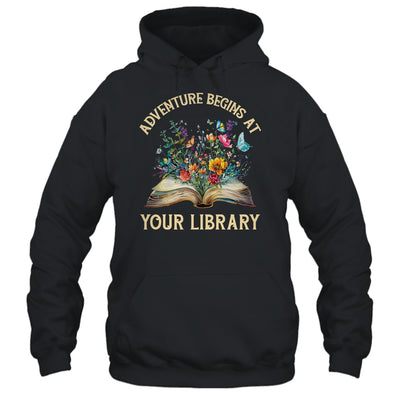 Summer Reading 2024 Vintage Adventure Begins At Your Library Shirt & Tank Top | siriusteestore