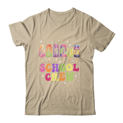 Summer School Crew Cute Popsicle Last Day Of School Teacher Shirt & Tank Top | siriusteestore