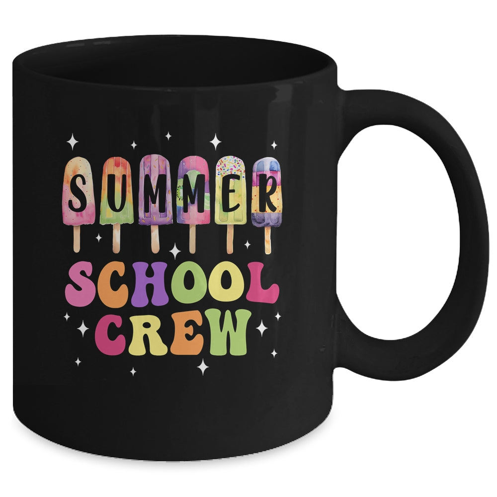 Summer School Crew Cute Popsicle Last Day Of School Teacher Mug | siriusteestore