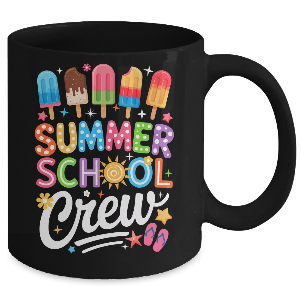 Summer School Crew Last Day Of School Cute Popsicle Teacher Mug | siriusteestore