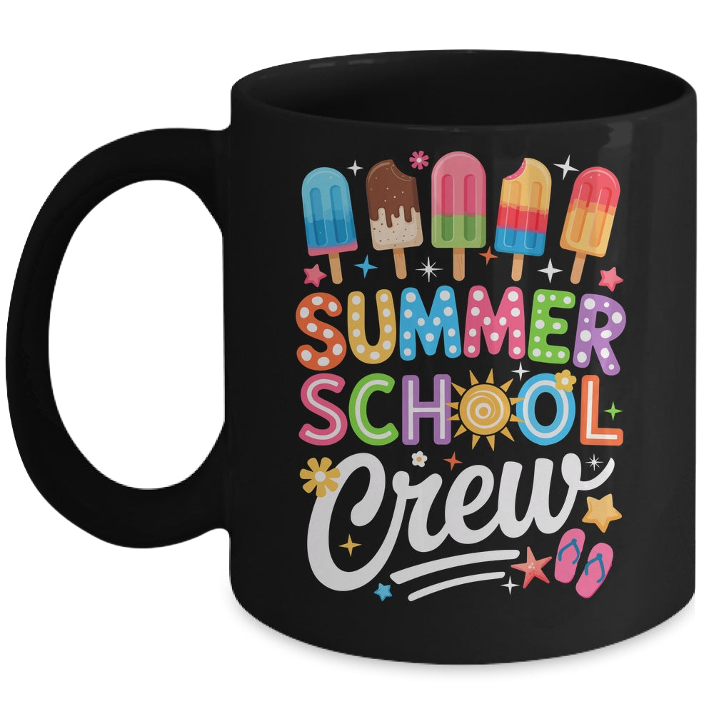 Summer School Crew Last Day Of School Cute Popsicle Teacher Mug | siriusteestore