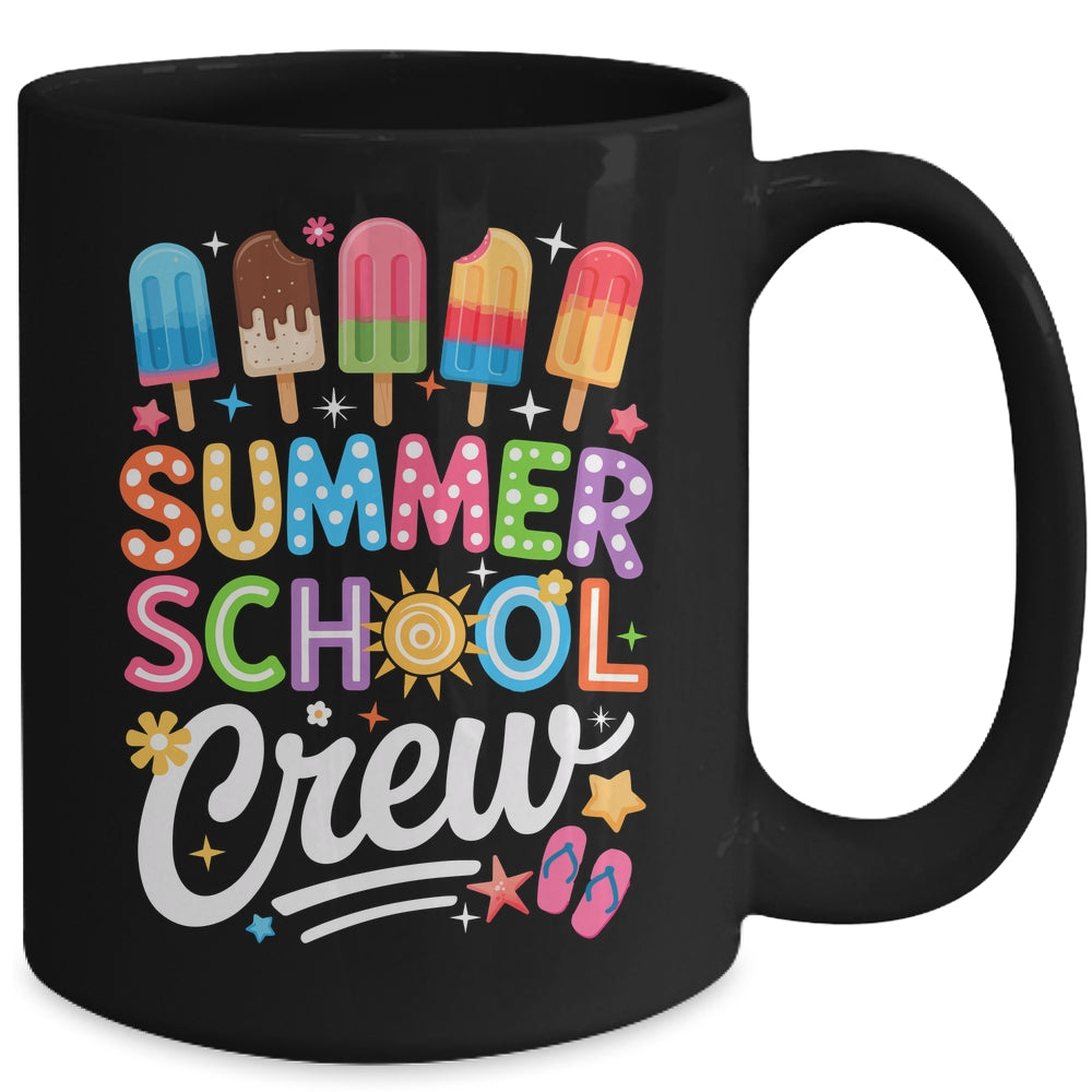 Summer School Crew Last Day Of School Cute Popsicle Teacher Mug | siriusteestore