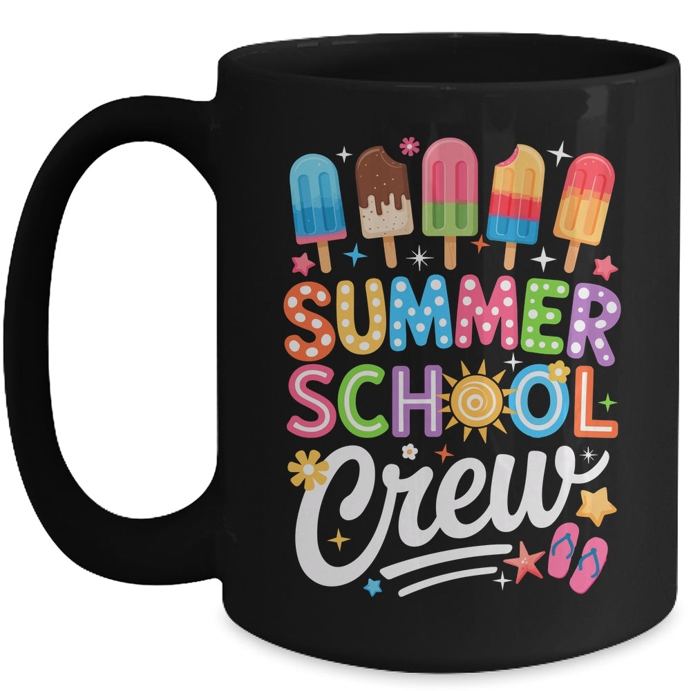 Summer School Crew Last Day Of School Cute Popsicle Teacher Mug | siriusteestore