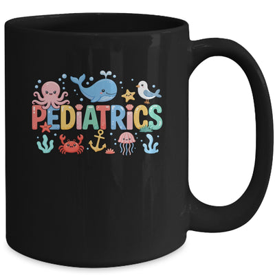 Summer Sea Animal Pediatrics Nurse PEDS RN Pediatrician Mug | siriusteestore