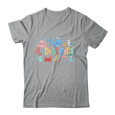 Summer Sea Animal Pediatrics Nurse PEDS RN Pediatrician Shirt & Tank Top | siriusteestore