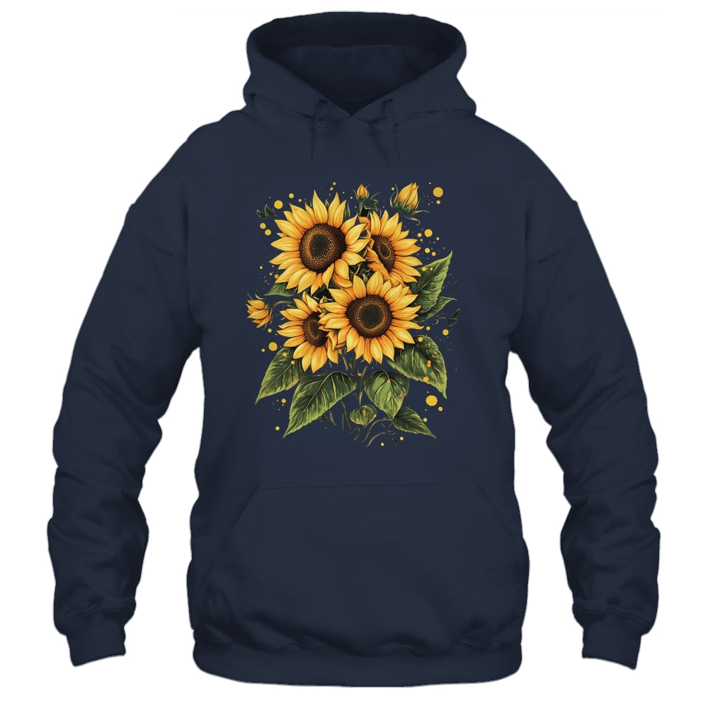 Summer Sunflowers Cute Summer Flowers Floral Women Girls Shirt & Tank Top | siriusteestore