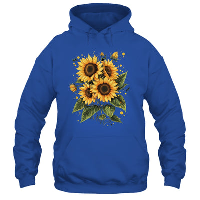 Summer Sunflowers Cute Summer Flowers Floral Women Girls Shirt & Tank Top | siriusteestore
