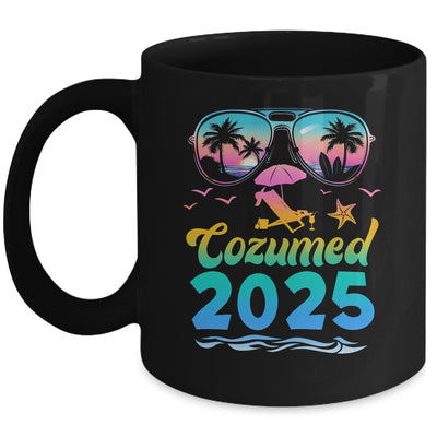 Summer Sunglasses 2025 Vacation Mexico Cozumel Beach Mug | siriusteestore