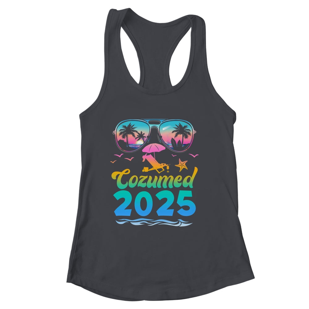Summer Sunglasses 2025 Vacation Mexico Cozumel Beach Shirt & Tank Top | siriusteestore