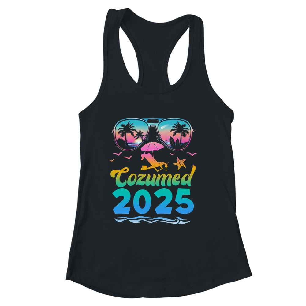 Summer Sunglasses 2025 Vacation Mexico Cozumel Beach Shirt & Tank Top | siriusteestore