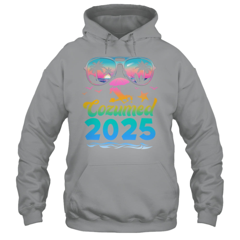 Summer Sunglasses 2025 Vacation Mexico Cozumel Beach Shirt & Tank Top | siriusteestore